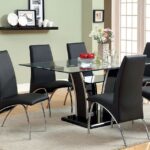 Glenview 72″ Dining Table  CM8372BK-T BY Furniture of America 17