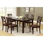 Weston 7 Pc. Dining Table Set  CM3400T-7PK BY Furniture of America 10