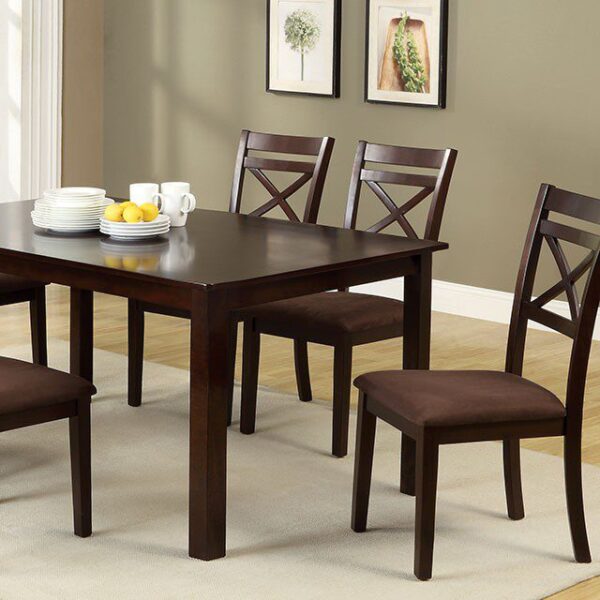 Weston 7 Pc. Dining Table Set  CM3400T-7PK BY Furniture of America 8