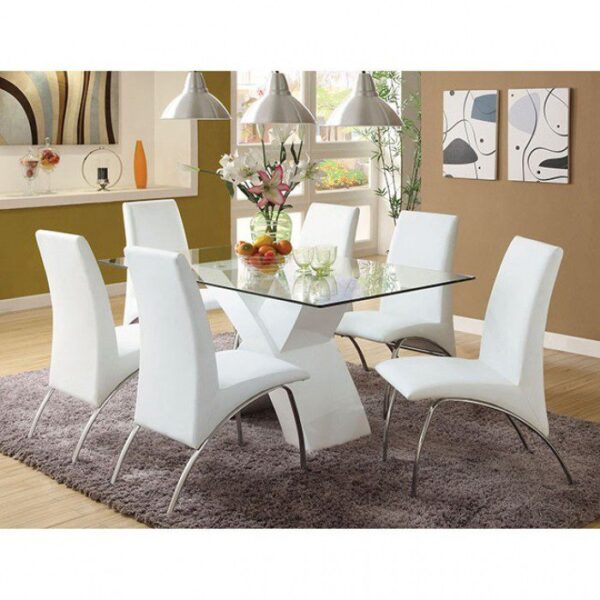 Wailoa Dining Table  CM8370WH-T BY Furniture of America 12