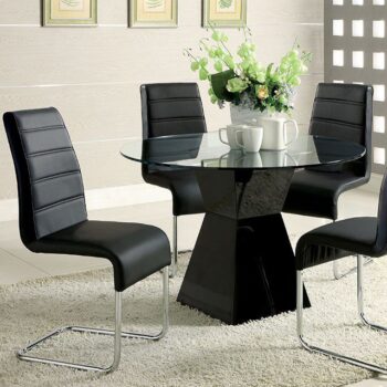 Mauna Dining Table  CM8371BK-T BY Furniture of America