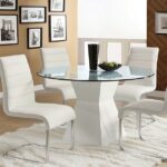 Mauna Dining Table  CM8371WH-T BY Furniture of America 17