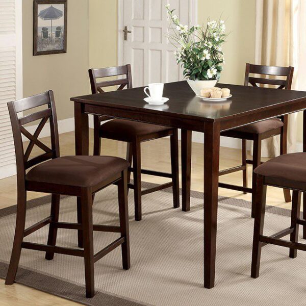 Weston 5 Pc. Counter Ht. Table Set  CM3400PT-5PK BY Furniture of America 6