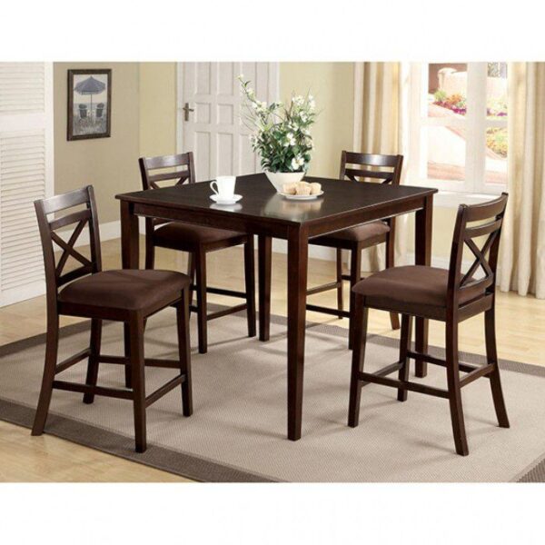 Weston 5 Pc. Counter Ht. Table Set  CM3400PT-5PK BY Furniture of America 7