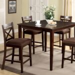 Weston 5 Pc. Counter Ht. Table Set  CM3400PT-5PK BY Furniture of America 11
