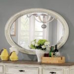 Arcadia Oval Mirror CM3150WH-MO BY Furniture of America 7
