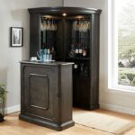 Voltaire Standing Bar Table CM-CR142GY-BT BY Furniture of America 12