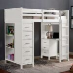 Cassidy Twin Loft Bed CM-BK970 BY Furniture of America 17