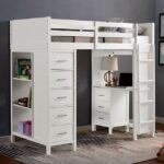 Cassidy Twin Loft Bed CM-BK970 BY Furniture of America 23