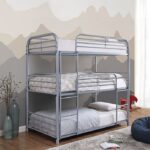 Opal Twin/Twin/Twin Bunk Bed CM-BK937SV BY Furniture of America 10