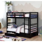 California Twin/Twin Bunk Bed CM-BK588T-BK BY Furniture of America 10