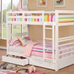 California Twin/Twin Bunk Bed CM-BK588T-WH BY Furniture of America 9