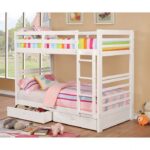 California Twin/Twin Bunk Bed CM-BK588T-WH BY Furniture of America 10