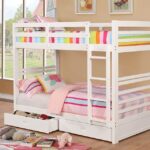 California Twin/Twin Bunk Bed CM-BK588T-WH BY Furniture of America 11