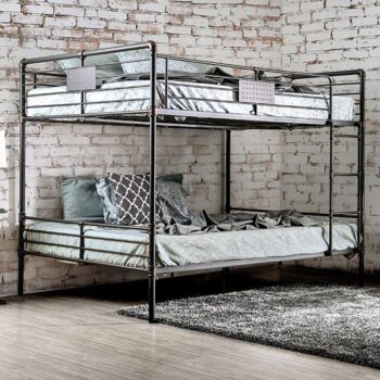 Olga Queen/Queen Bunk Bed CM-BK913QQ BY Furniture of America