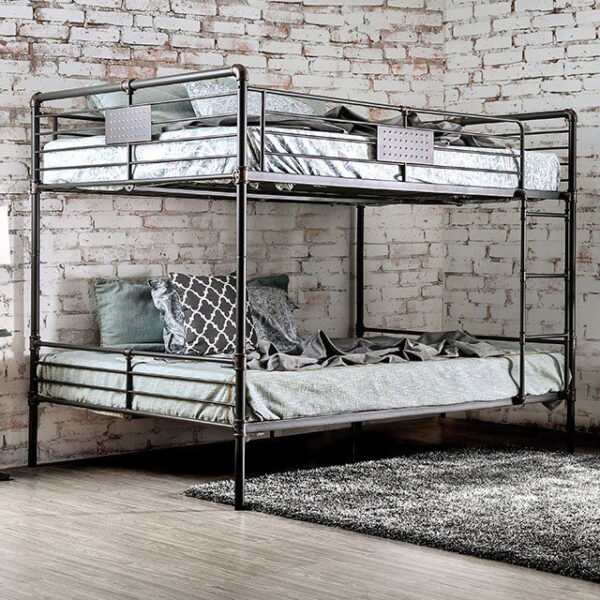 Olga Queen/Queen Bunk Bed CM-BK913QQ BY Furniture of America 5