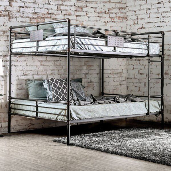 Olga Queen/Queen Bunk Bed CM-BK913QQ BY Furniture of America 6