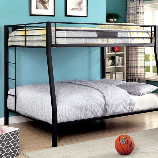 Claren Full / Queen Bunk Bed CM-BK939 BY Furniture of America 6