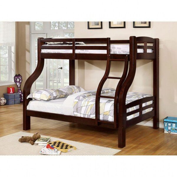 Solpine Twin/Full Bunk Bed CM-BK618EX BY Furniture of America 7