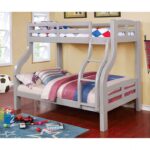Solpine Twin/Full Bunk Bed CM-BK618GY BY Furniture of America 10
