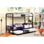 Rainbow Twin/Twin Bunk Bed CM-BK1035BK BY Furniture of America 13