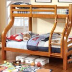 Solpine Twin/Full Bunk Bed CM-BK618 BY Furniture of America 9