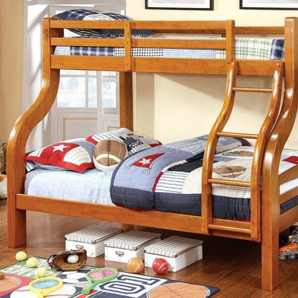 Solpine Twin/Full Bunk Bed CM-BK618 BY Furniture of America 6