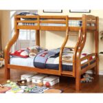Solpine Twin/Full Bunk Bed CM-BK618 BY Furniture of America 10