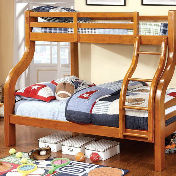 Solpine Twin/Full Bunk Bed CM-BK618 BY Furniture of America 8