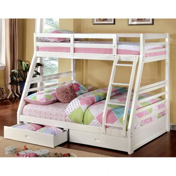 California Bunk Bed CM-BK588WH BY Furniture of America 12