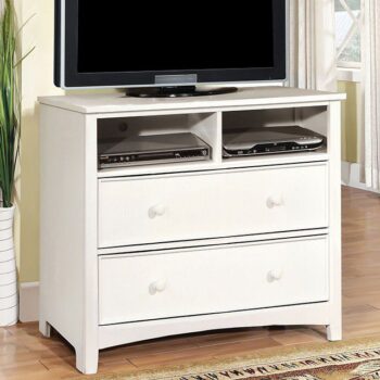 Omnus Media Chest CM7905WH-TV  BY Furniture of America