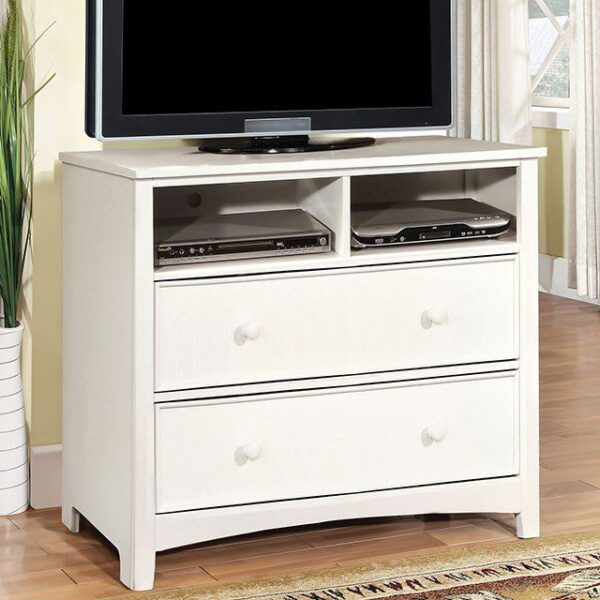 Omnus Media Chest CM7905WH-TV  BY Furniture of America 8