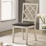 Haleigh Side Chair CM3491SC-2PK BY Furniture of America 9