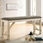 Jamestown Counter Ht. Bench CM3487PBN BY Furniture of America 7