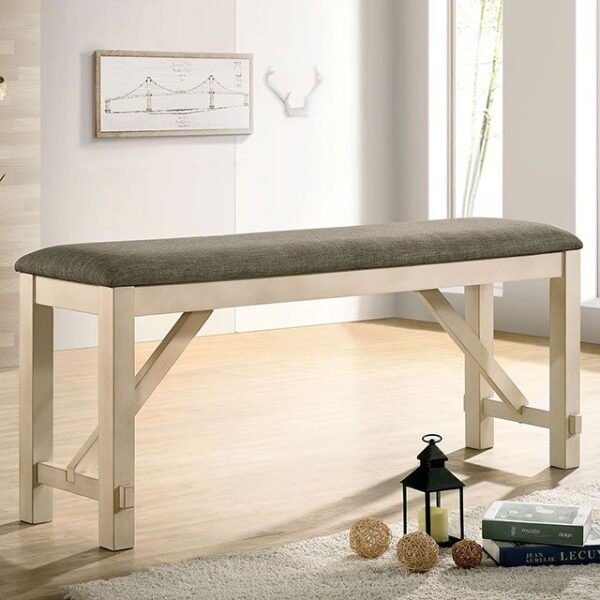 Jamestown Counter Ht. Bench CM3487PBN BY Furniture of America 5