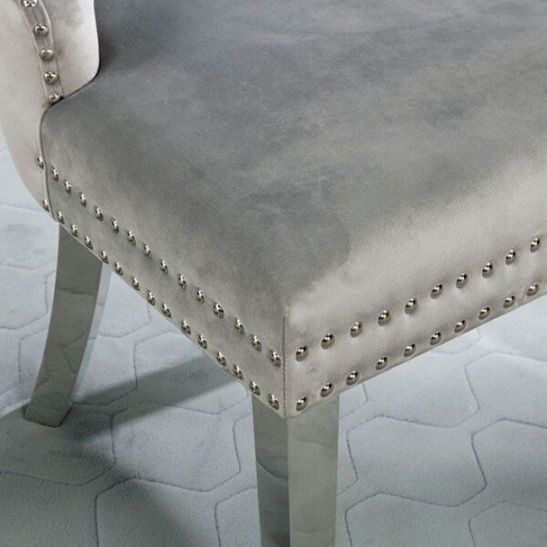 Jewett Wingback Chair (2/CTN) CM-AC261GY-2PK BY Furniture of America 9