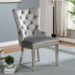 Jewett Wingback Chair (2/CTN) CM-AC261GY-2PK BY Furniture of America 14