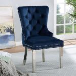 Jewett Wingback Chair (2/CTN) CM-AC261NV-2PK BY Furniture of America 9