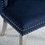 Jewett Wingback Chair (2/CTN) CM-AC261NV-2PK BY Furniture of America 11