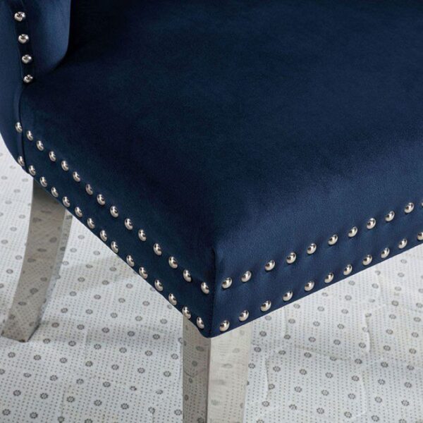 Jewett Wingback Chair (2/CTN) CM-AC261NV-2PK BY Furniture of America 8