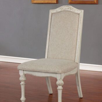 Arcadia Side Chair (2/Ctn) CM3150WH-SC BY Furniture of America 6