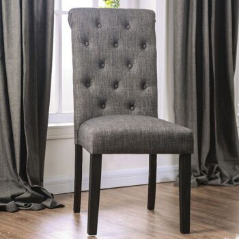Alfred Side Chair (2/Ctn) CM3735GY-SC BY Furniture of America