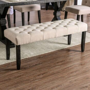 Alfred Bench CM3735IV-BN BY Furniture of America
