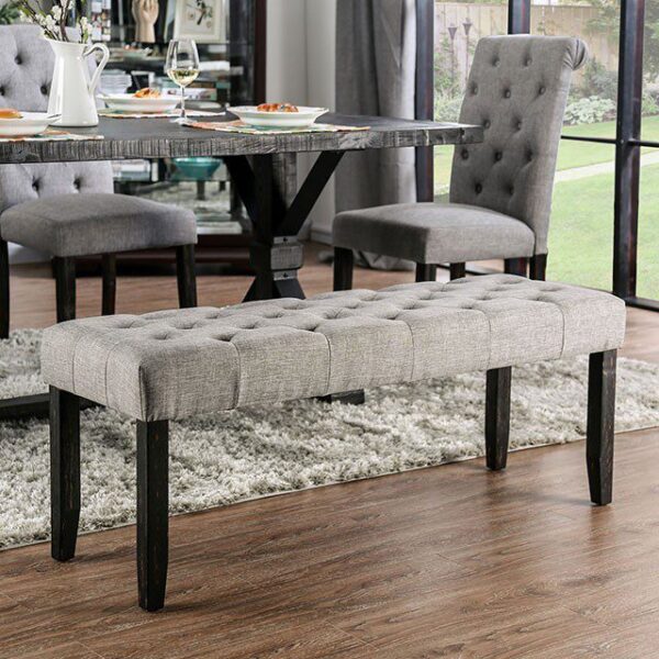 Alfred Bench CM3735LG-BN BY Furniture of America 4