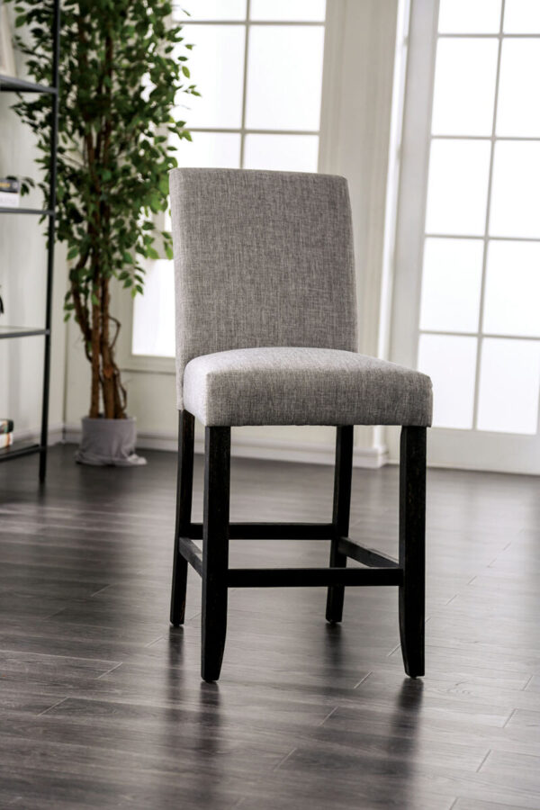 Brule Counter Ht. Side Chair (2/Ctn) CM3736LG-PC BY Furniture of America 8