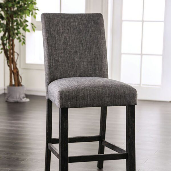 Brule Counter Ht. Side Chair (2/Ctn) CM3736GY-PC BY Furniture of America 7