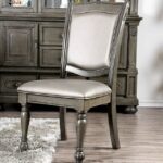 Alpena Side Chair (2/Ctn) CM3350GY-SC-2PK BY Furniture of America 11