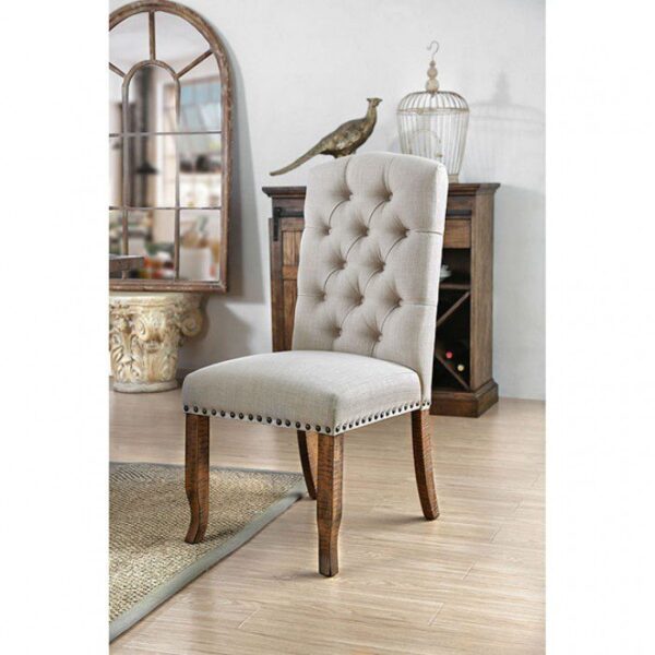 Gianna Side Chair (2/Ctn) CM3829F-SC-2PK BY Furniture of America 11