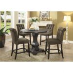 Izzy Counter Ht. Chair (2/Ctn) CM3564GY-PC-2PK BY Furniture of America 8