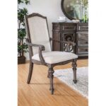 Arcadia Arm Chair (2/Box) CM3150AC-2PK BY Furniture of America 10
